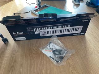 Roland A-49 Controlador Teclado MIDI Negro