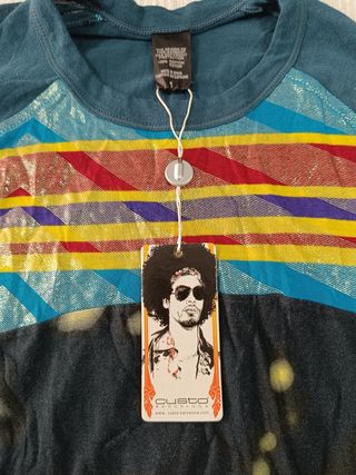 Camiseta Custo Hombre Multicolor