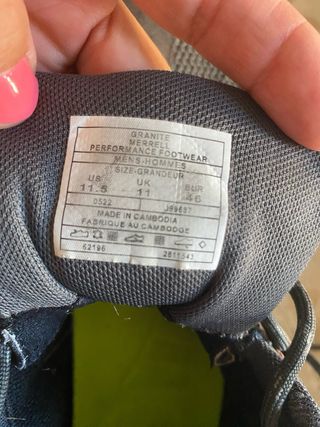 Zapatillas Trekking Merrell Grises excelente estás