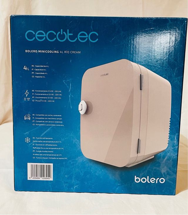 Nevera Portátil Cecotec 4L 220V/12V - A ESTRENAR