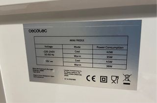 Nevera Portátil Cecotec 4L 220V/12V - A ESTRENAR