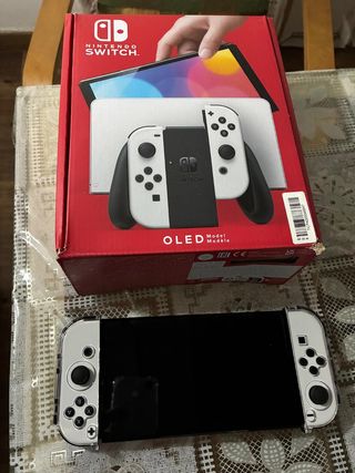 Nintendo Switch OLED Blanca
