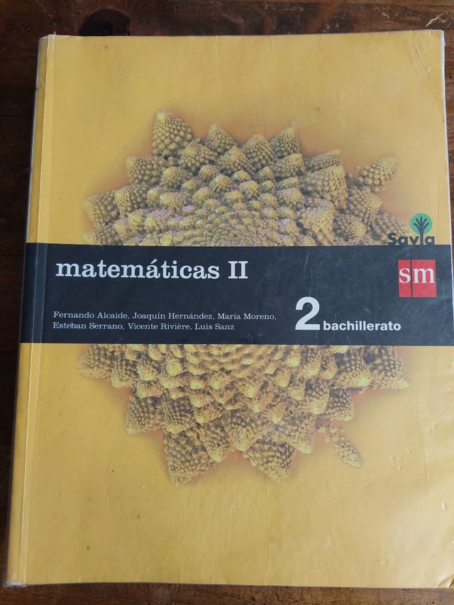 Matemáticas II. 2 Bachillerato. Savia