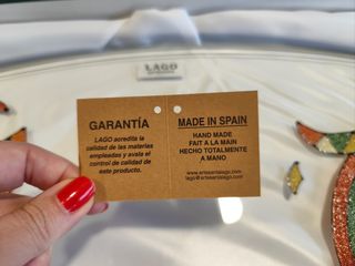 Bandeja Artesanía Lago Cristal Multicolor