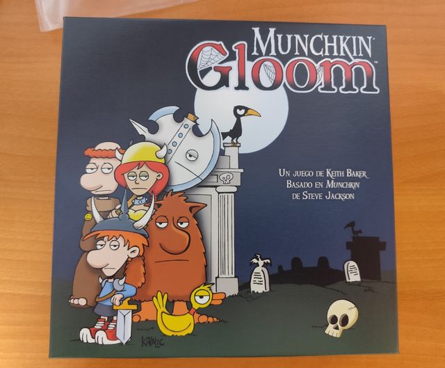 Munchkin Gloom Juego de Mesa