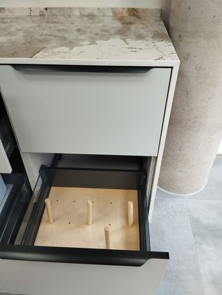 Liquidación Cocina Beige y Negra