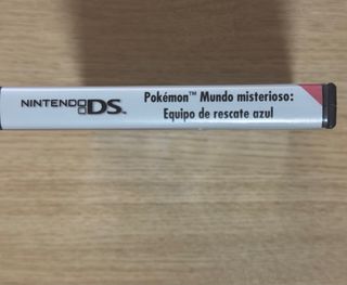 Pokemon Mundo Misterioso Equipo Rescate Azul NDS
