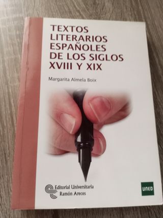 Textos literarios españoles de los siglos XVIII...