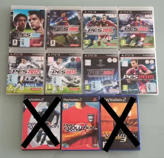Juegos PS2 y PS3 Pro Evolution Soccer