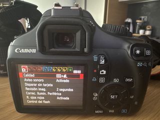 Cámara Canon EOS 1100D Negra