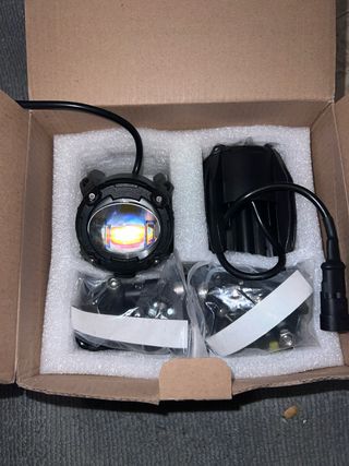Faros Auxiliares Moto Suparee 3200K
