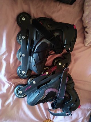 Patines en línea Oxelo con bolsa y protecciones