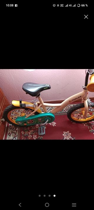 Patinete Spiderman y bicicleta