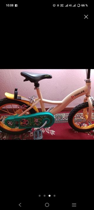 Patinete Spiderman y bicicleta