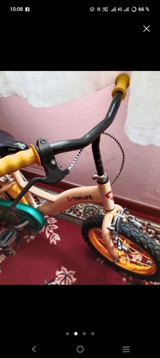 Patinete Spiderman y bicicleta