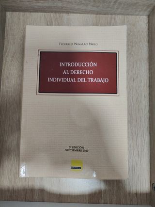 Introducción al derecho individual del trabajo