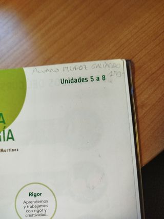 Biología y geología primero de la eso