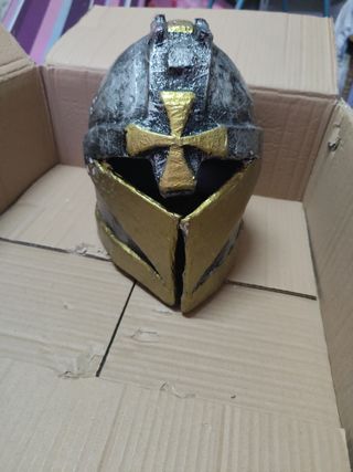 Casco Medieval Adulto Hecho a Mano