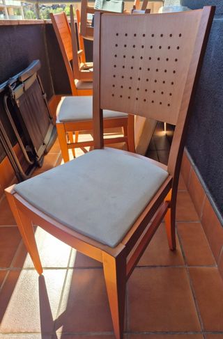 Sillas de madera