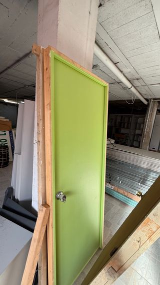 Puertas de madera para obra (3uds)