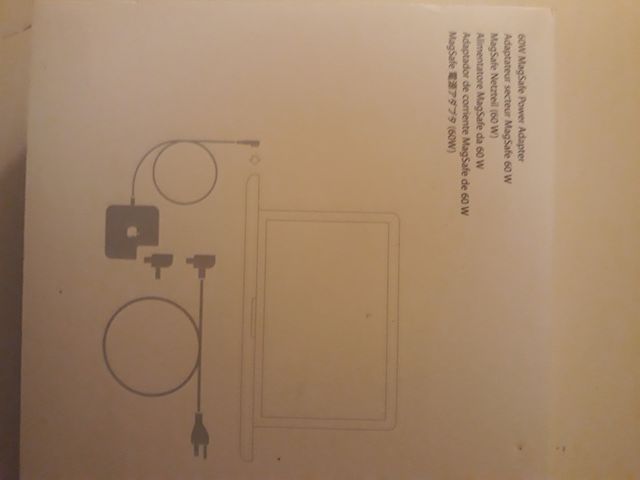 Adaptador Apple 60W MagSafe