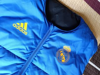 Chaleco Adidas Real Madrid Reversible Negro Azul
