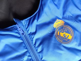 Chaleco Adidas Real Madrid Reversible Negro Azul