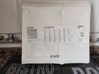 4 scarpiere SKUBB bianche
