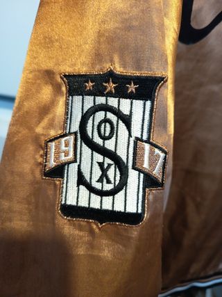 Chaqueta Béisbol Majestic Dorada