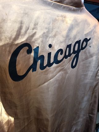 Chaqueta Béisbol Majestic Dorada