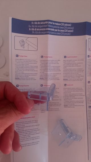 Protectores de seguridad para bebés en casa