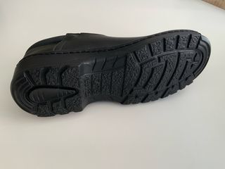 Zapatos de cocina antideslizantes negros