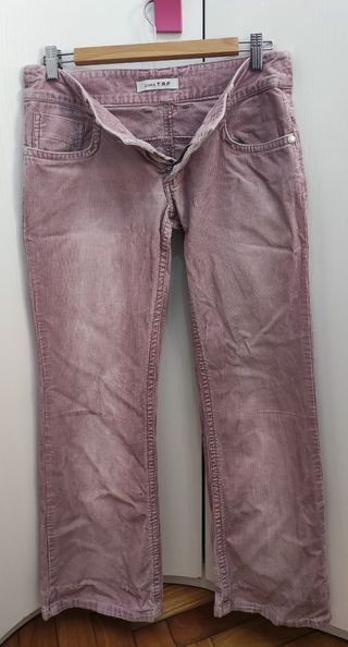 Pantalón pana Zara rosa Talla 36