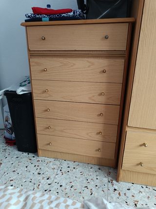 Cajonera de madera