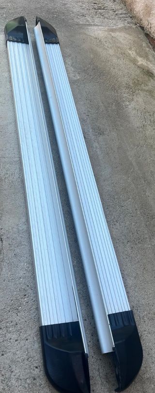 Estriberas,  peldaños carryboy