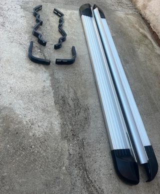 Estriberas,  peldaños carryboy