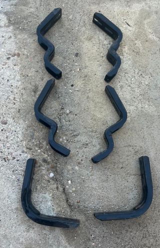 Estriberas,  peldaños carryboy