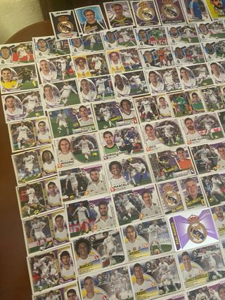 100 Cromos Real Madrid sin repetir