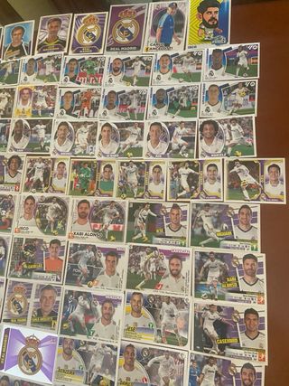 100 Cromos Real Madrid sin repetir