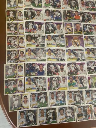 100 Cromos Real Madrid sin repetir