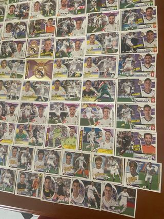100 Cromos Real Madrid sin repetir