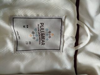 Americana blanca Pull&Bear