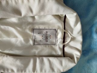 Americana blanca Pull&Bear