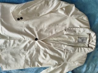 Americana blanca Pull&Bear