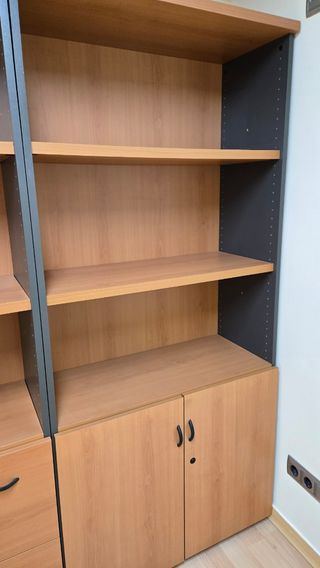 Librería modular madera