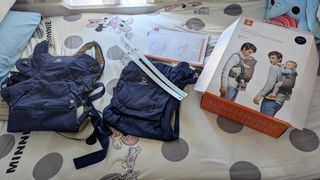 Mochila Portabebés Stokke MyCarrier Azul Marino