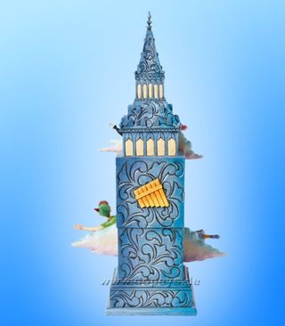 Figura Enesco Reloj Peter Pan Disney Traditions