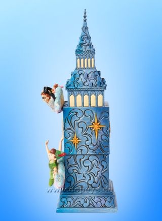Figura Enesco Reloj Peter Pan Disney Traditions