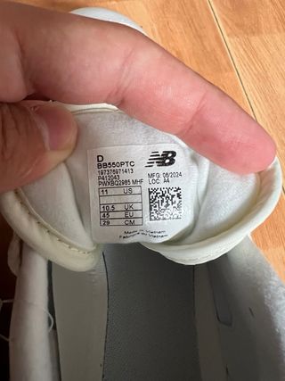 Zapatos New Balance 550 Gris