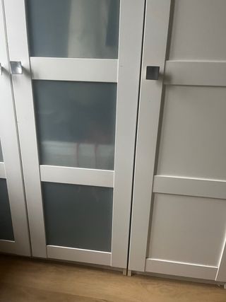 Armario Ikea Bergsbo Blanco 150cm